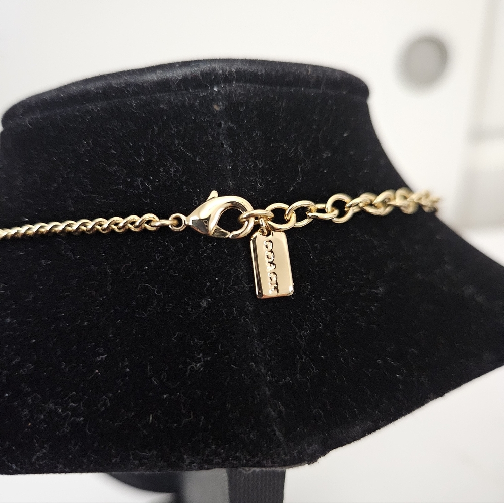 Coach NWT Charm Necklace - Picture 9 of 9